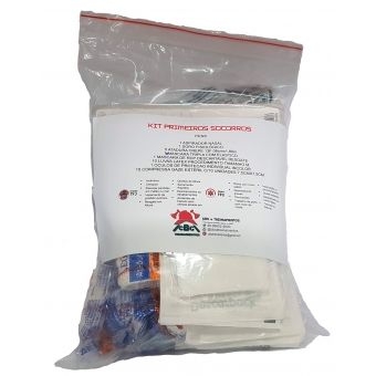 Kit Primeiro Socorros Básico Com 76 Itens CBC Produtos