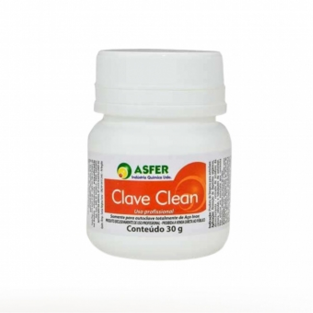 Desincrustante e Limpeza P Autoclave Clave Clean ASFER 30Gr