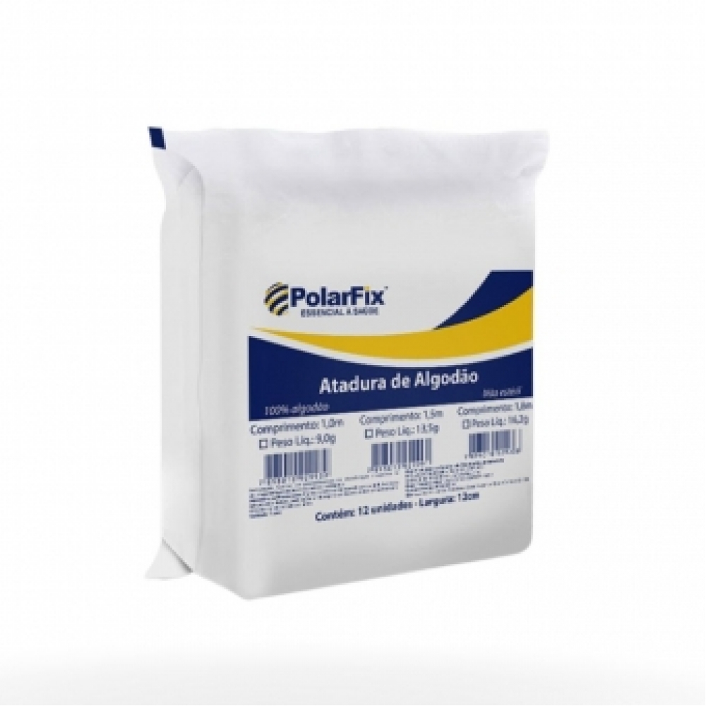 Atadura de Algodão Ortopédico Polar Fix 1,8M  12 Und