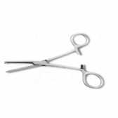 Pinça Kocher 1x2 Dentes Reta Weldon Aço Inoxidável