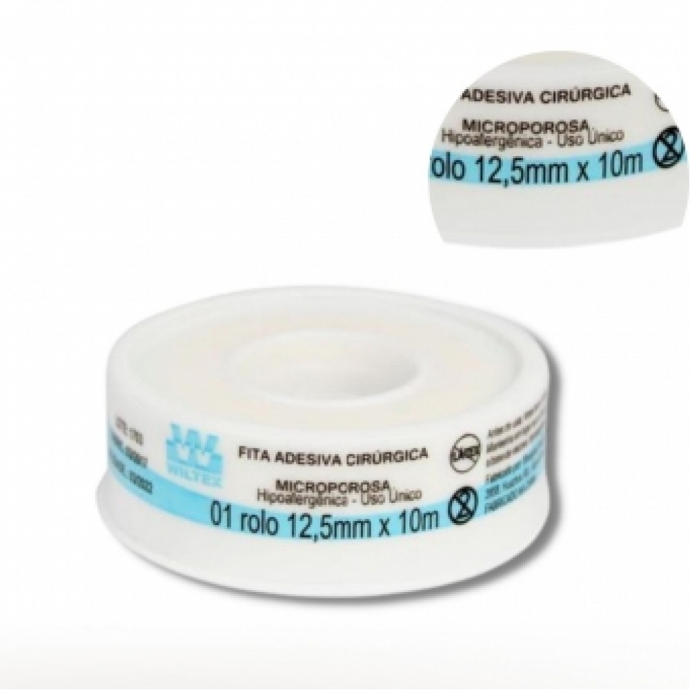 Fita Cirúrgica Microporosa Micropore Wiltex