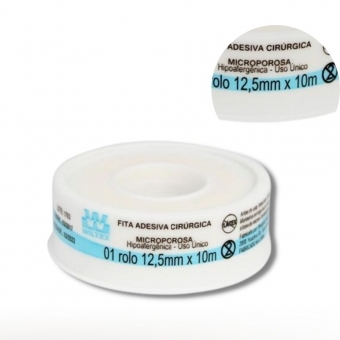 Fita Cirúrgica Microporosa Micropore Wiltex
