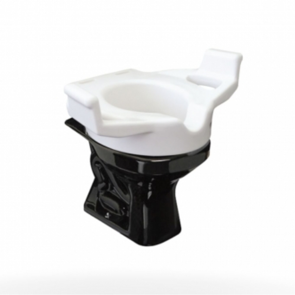 Assento Sanitário Elevado C Alças Fixas Carci 13cm