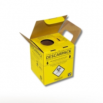 Caixa Coletora de Perfuro Cortante Descarpack