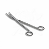 Tesoura Cirúrgica Mayo Stille Curva Weldon Aço Inox.