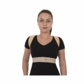 Espaldeira Simples Corretor Educador Postural Artipé Bege