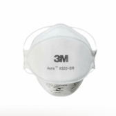 Máscara 3M 3 painéis 9320 Aura Selo Anvisa - 9320br