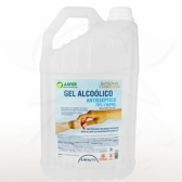 Álcool Gel Anti Séptico 70% ASFER Hidratante 5 Litros